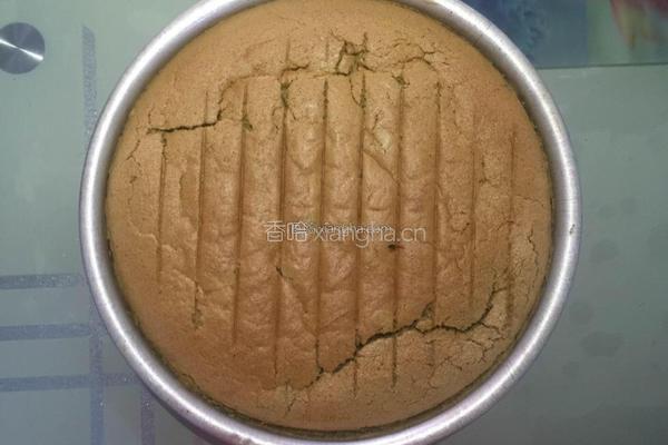 抹茶蛋糕的做法图解15