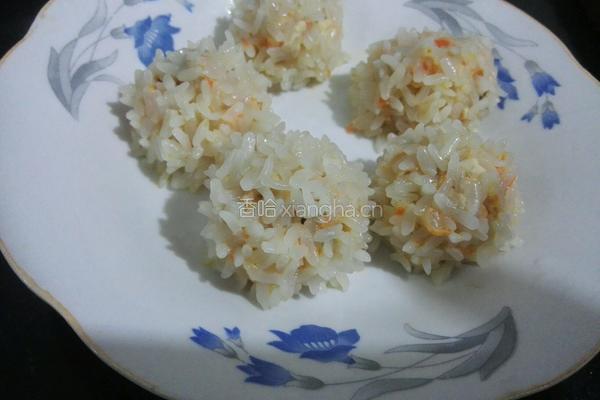 胡萝卜肉末豆腐水晶丸的做法图解6