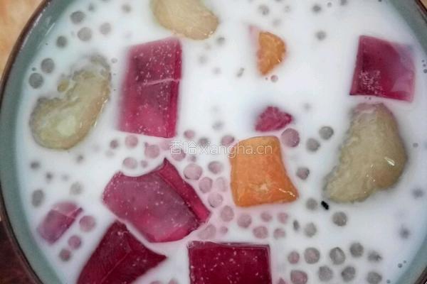 芋圆甜点的做法图解4