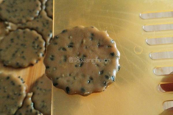 红糖芝麻饼干的做法图解10