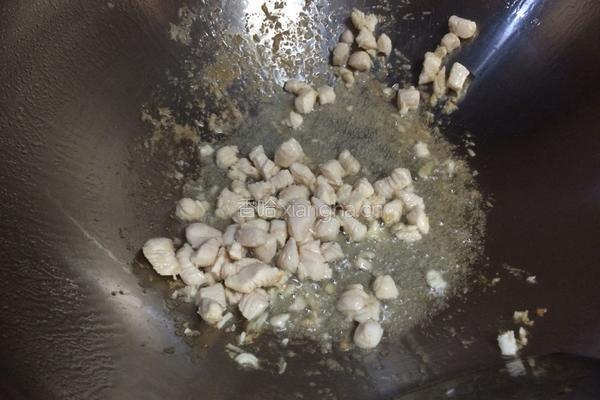 鸡丁炒饭的做法图解5