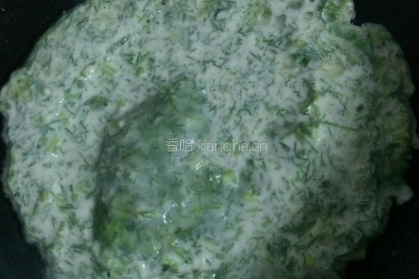 茴香苗煎饼的做法图解5
