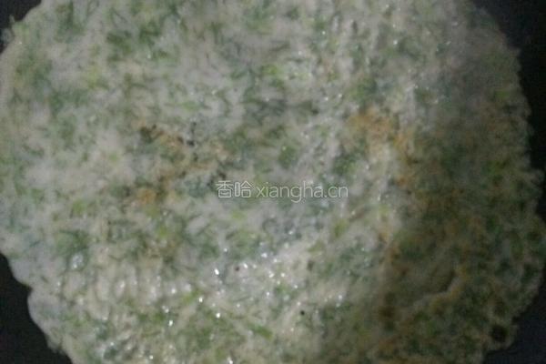 茴香苗煎饼的做法图解6