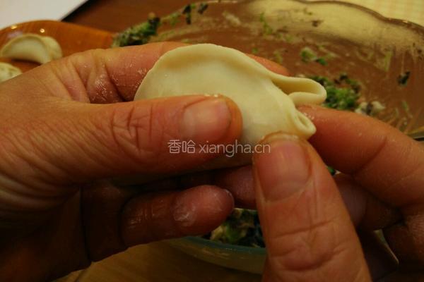 挤饺子的包法的做法图解5