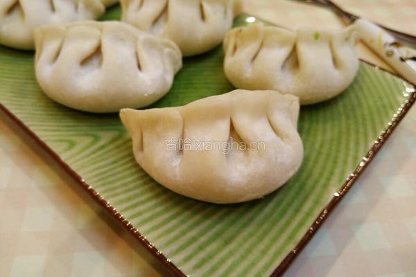 月牙饺子包法的做法图解19