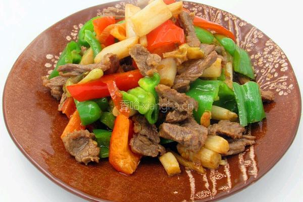 泡藕带爆炒牛肉