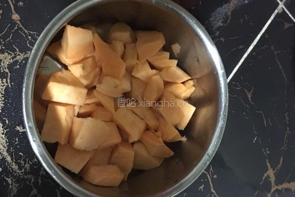 红薯糯米糍的做法图解1