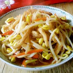 黄豆芽炒肉丝的做法[图]