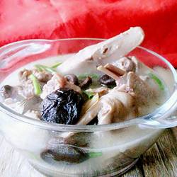 老鸭炖香菇的做法[图]
