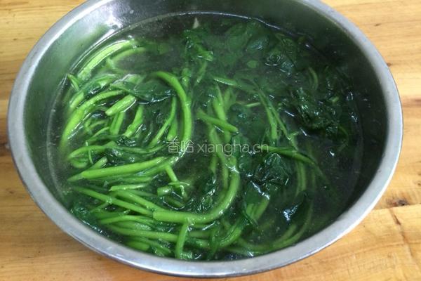 水煮西洋菜的做法图解6