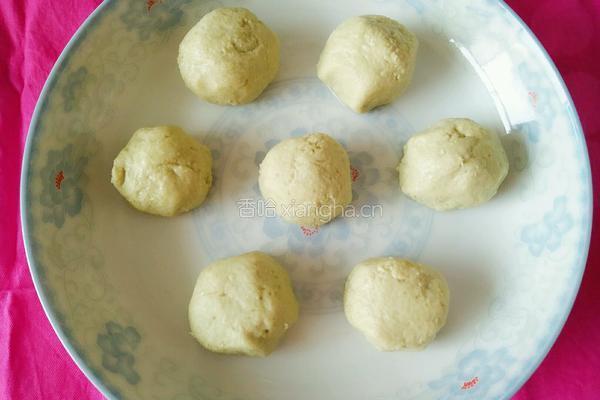 抹茶味椰蓉球的做法图解8