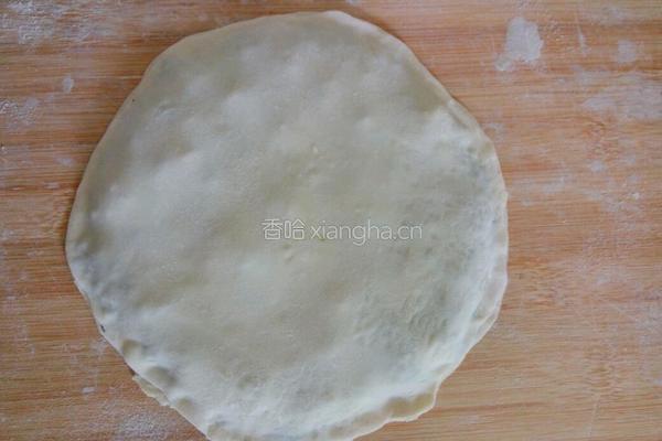 饺子皮版的馅饼的做法图解6