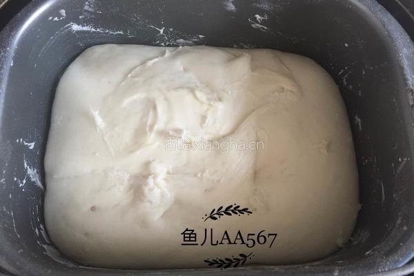 面包机版白馒头的做法图解3