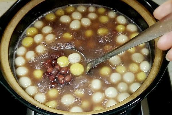 红小豆汤圆的做法图解6