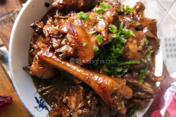 小鸡炖蘑菇的做法图解7