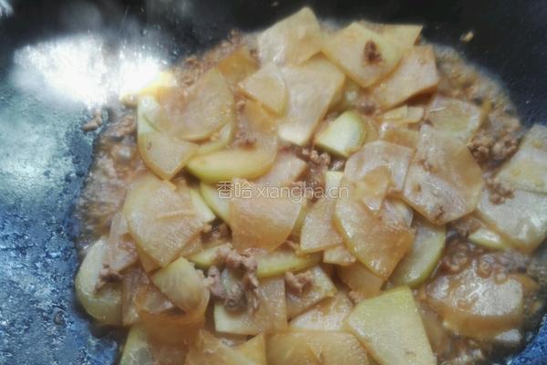 肉末苤蓝的做法图解8