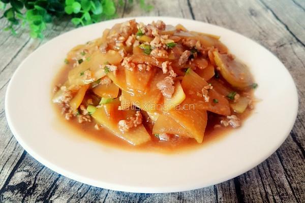 肉末苤蓝的做法图解11