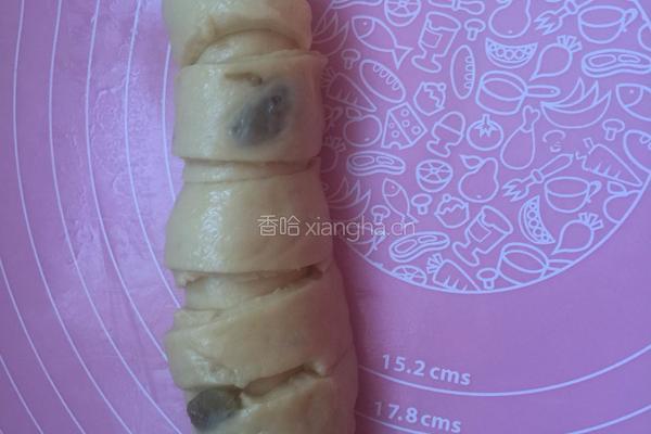 雅克葡萄卷面包的做法图解12