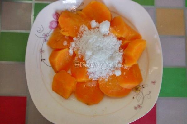红薯红枣发糕的做法图解2