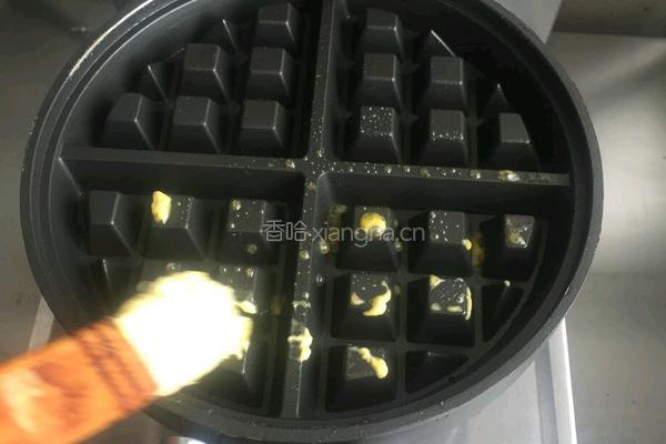 肉松松饼 又名 肉松华夫饼的做法图解6