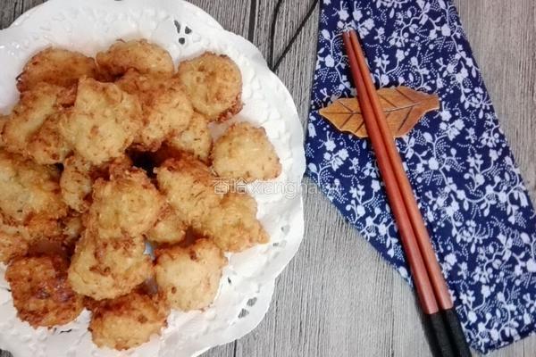 炸萝卜豆腐肉丸的做法图解1