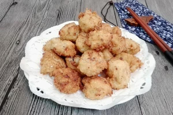 炸萝卜豆腐肉丸的做法图解18