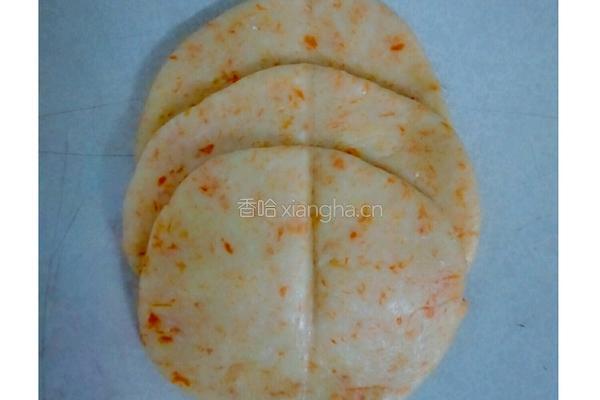 三色花式馒头的做法图解6