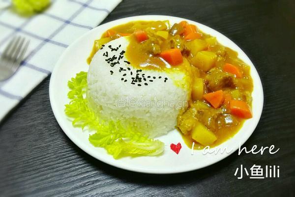 牛腩咖喱饭的做法图解8