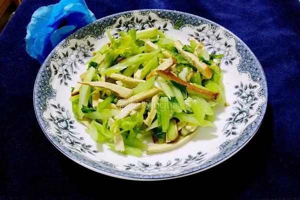 素食主义欧芹熏干的做法图解9