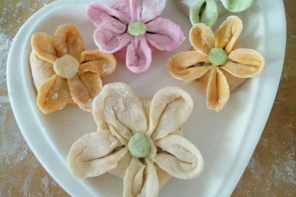 多样玫瑰花卷花样花卷与多样饺子大全的做法图解14