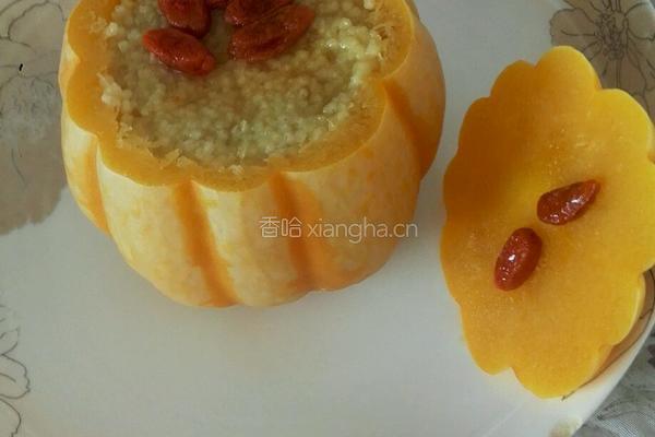 金瓜小米饭的做法图解5