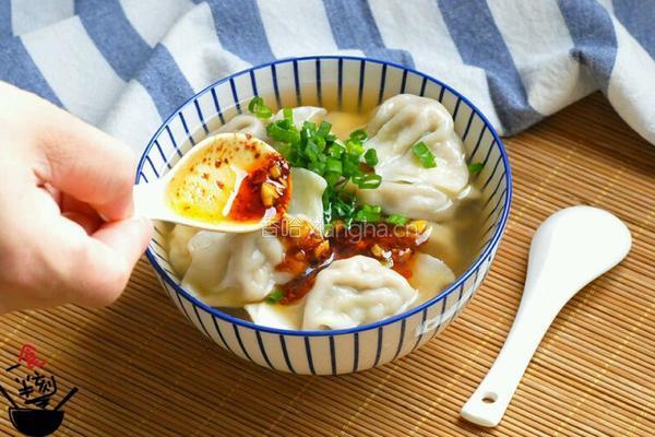 酸汤水饺的做法图解12
