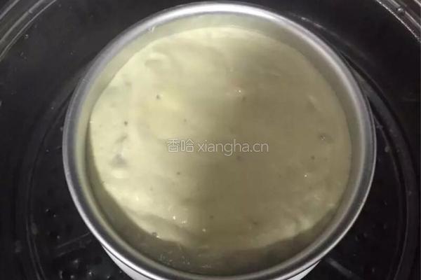 蜜豆糯米蒸蛋糕的做法图解12