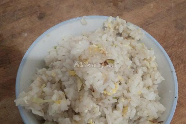 蛋炒饭的做法图解4