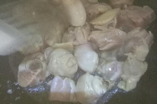 鸡腿炖土豆蘑菇的做法图解4