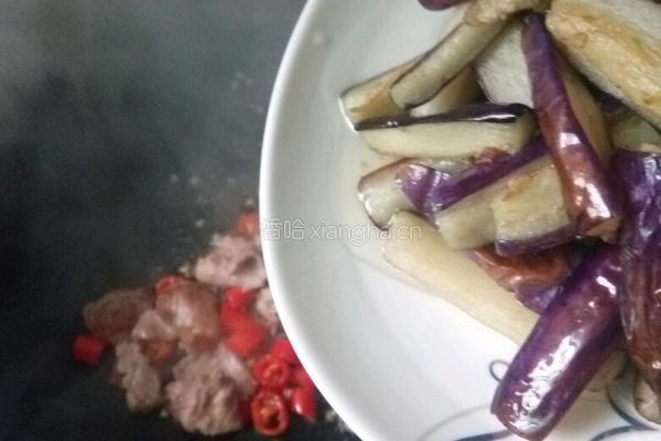 家常烧茄子的做法图解8