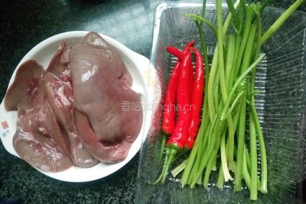 家常炒猪腰的做法图解2