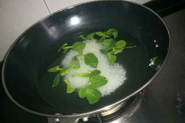 小青菜粥的做法图解5
