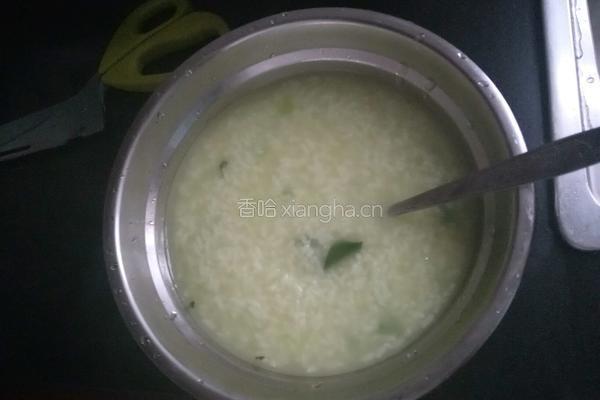 小青菜粥的做法图解9