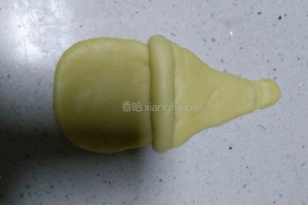萌萌哒圣诞老人面包的做法图解5