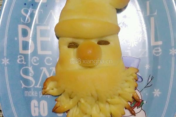 萌萌哒圣诞老人面包的做法图解13