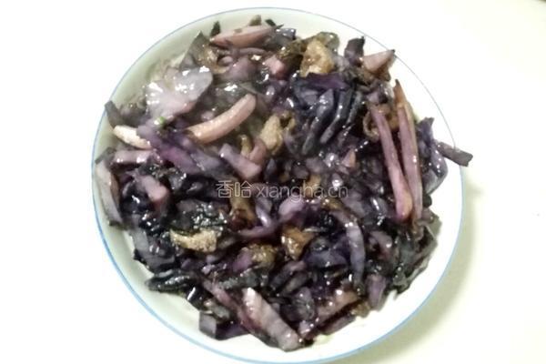 炒紫甘蓝的做法图解11