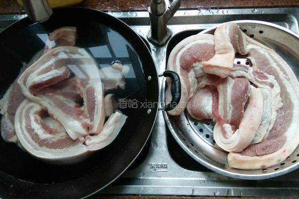 晒腊肉的做法图解1