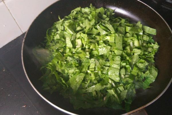 清炒芥菜的做法图解4