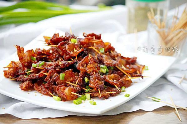 牙签烤五花肉的做法图解13