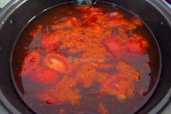 酸爽牛肉锅的做法图解4