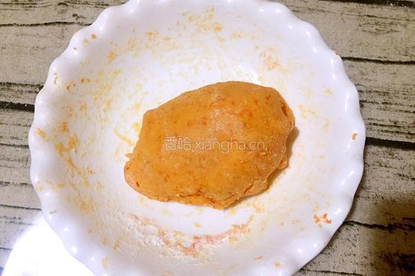 红薯椰蓉饼的做法图解4