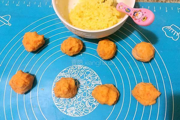 红薯椰蓉饼的做法图解5