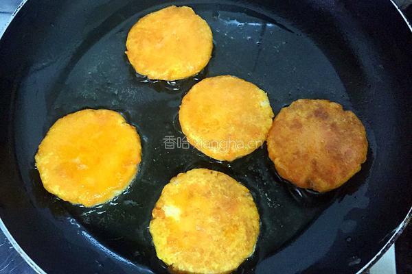 红薯椰蓉饼的做法图解11