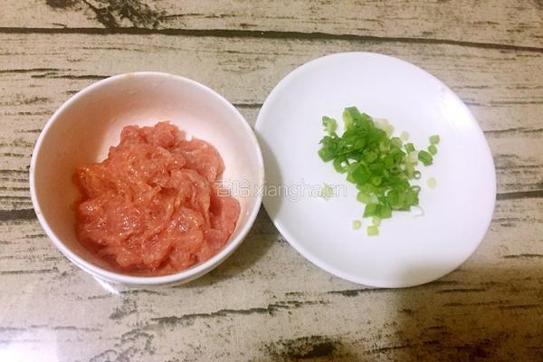 肉末蒸蛋的做法图解2